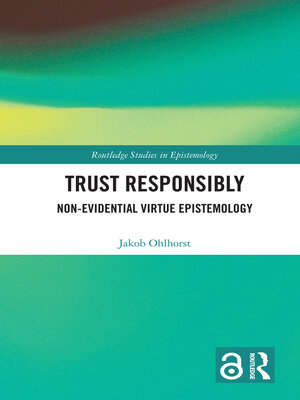 cover image of Trust Responsibly